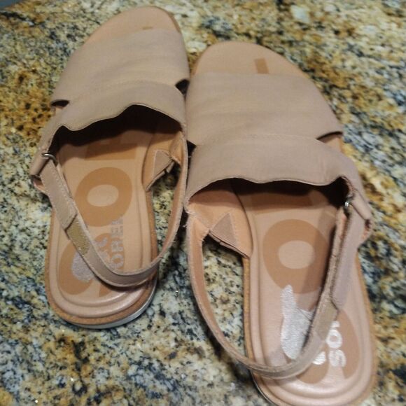 Sorel Women\'s Ella II Slingback Sandal Beige, Size 9 M main image 4